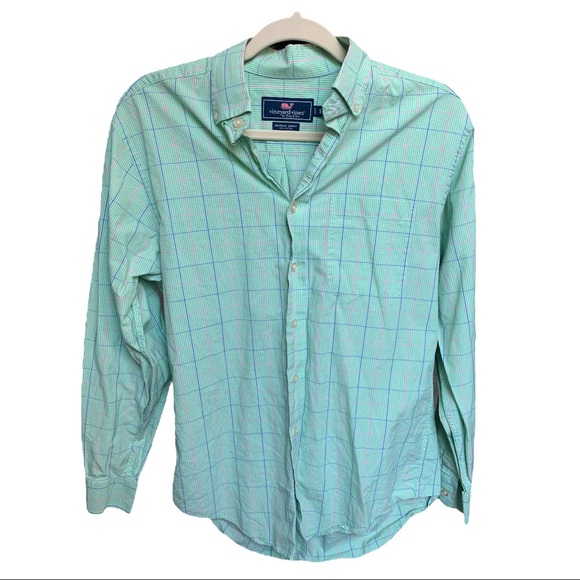 Vineyard Vines Other - Vineyard Vines Murray Plaid Print Shirt | Green | Men’s Small